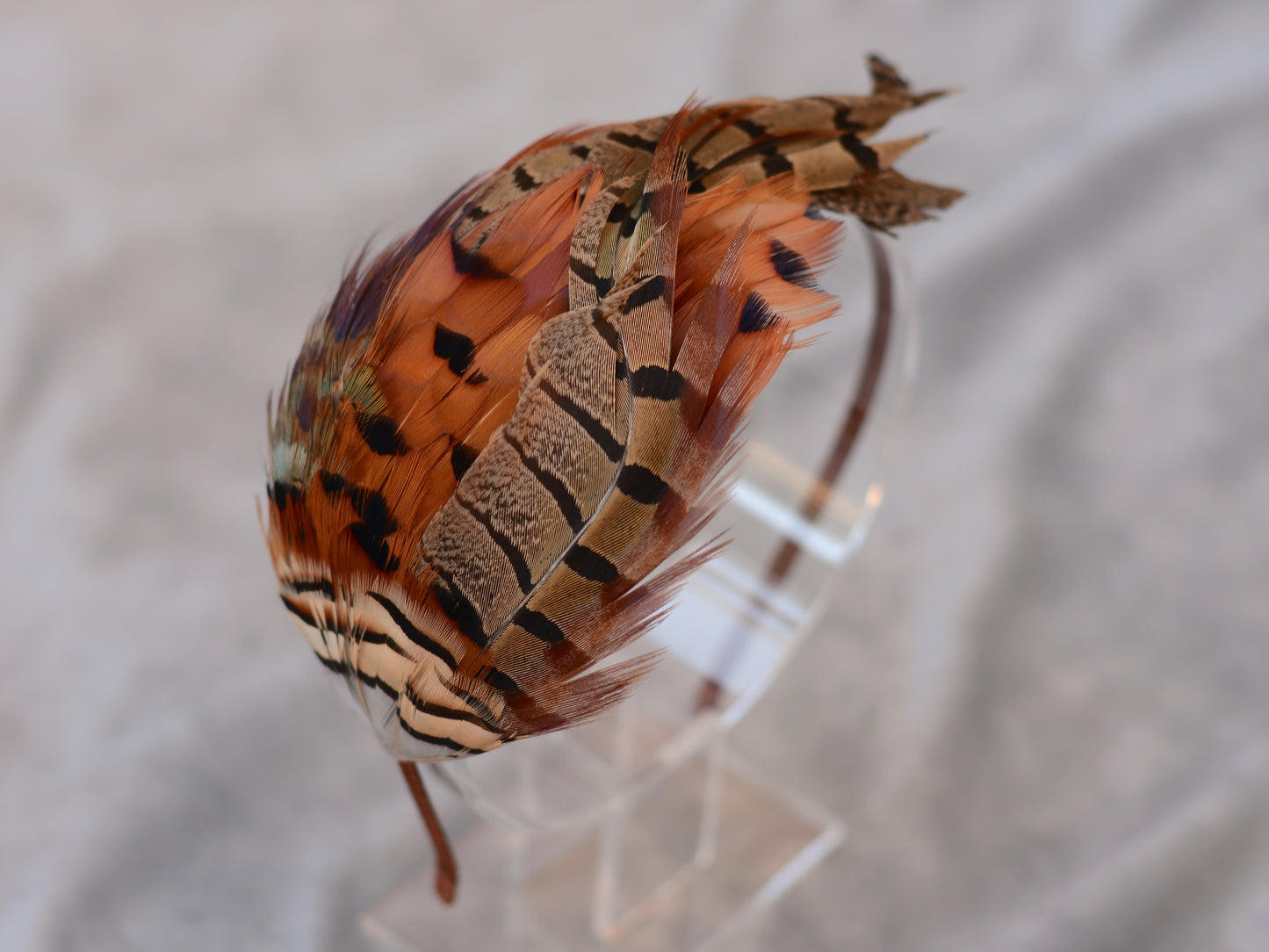 Pheasant Feather Fascinator Headband No.017