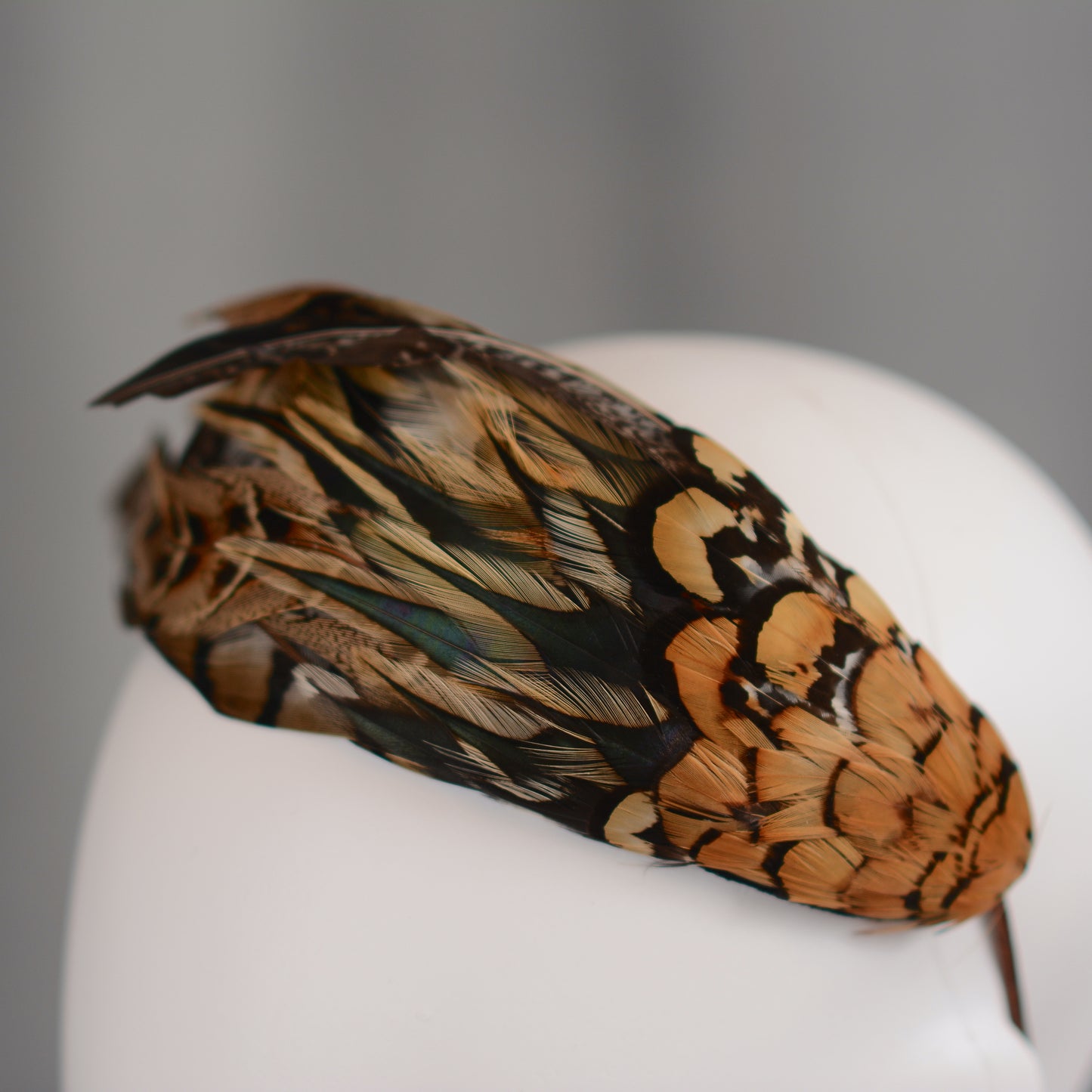 Pheasant Feather Headpiece No.019 - Feather Fascinator