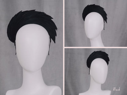 Spiked Feather Halo Headband in a Variety of Colours