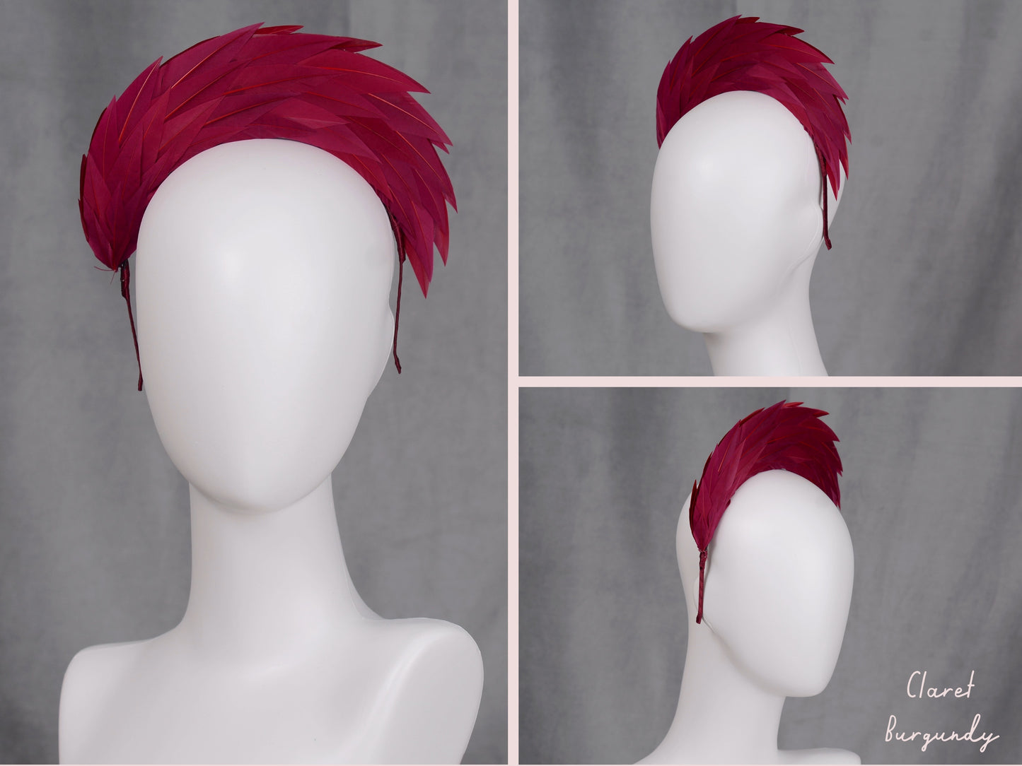 Spiked Feather Halo Headband in a Variety of Colours