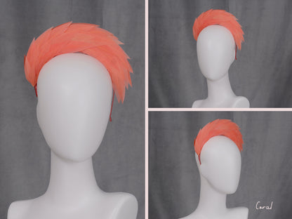 Spiked Feather Halo Headband in a Variety of Colours