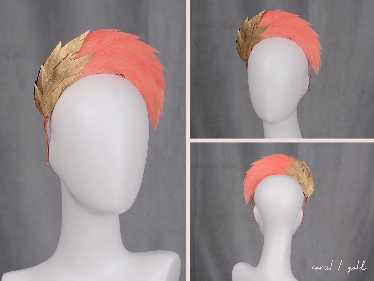 Spiked Feather Halo Headband in a Variety of Colours