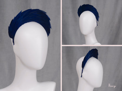 Spiked Feather Halo Headband in a Variety of Colours