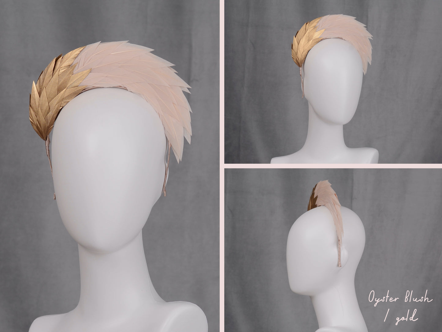 Spiked Feather Halo Headband in a Variety of Colours