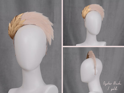 Spiked Feather Halo Headband in a Variety of Colours