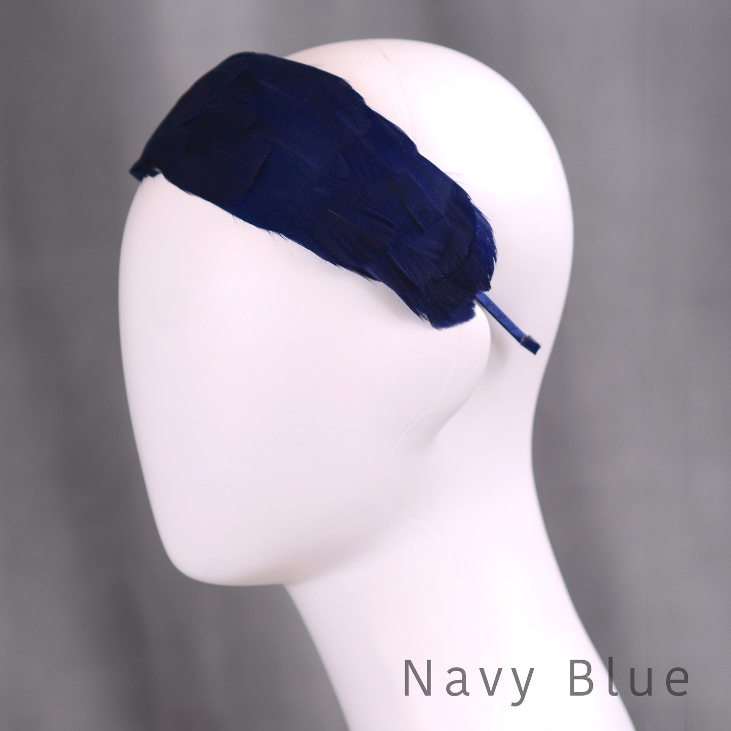 Soft Goose Feather Wide Headband