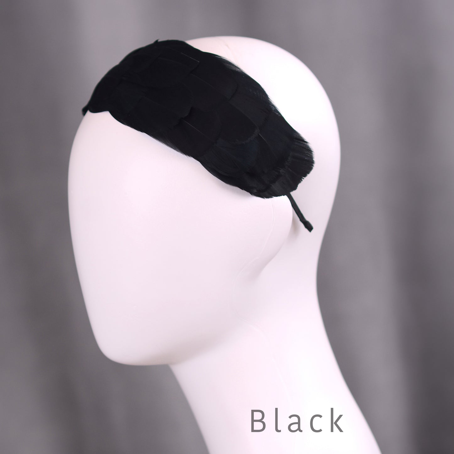 Soft Goose Feather Wide Headband