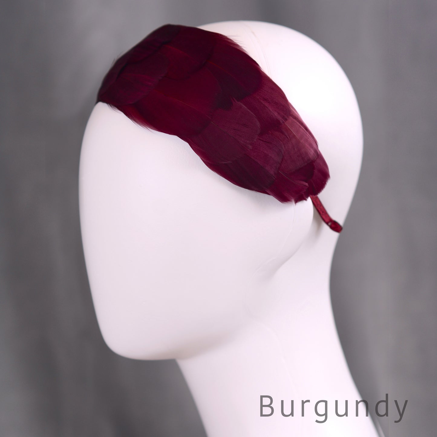Soft Goose Feather Wide Headband