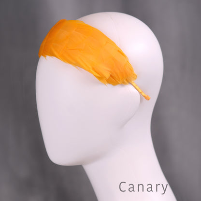 Soft Goose Feather Wide Headband