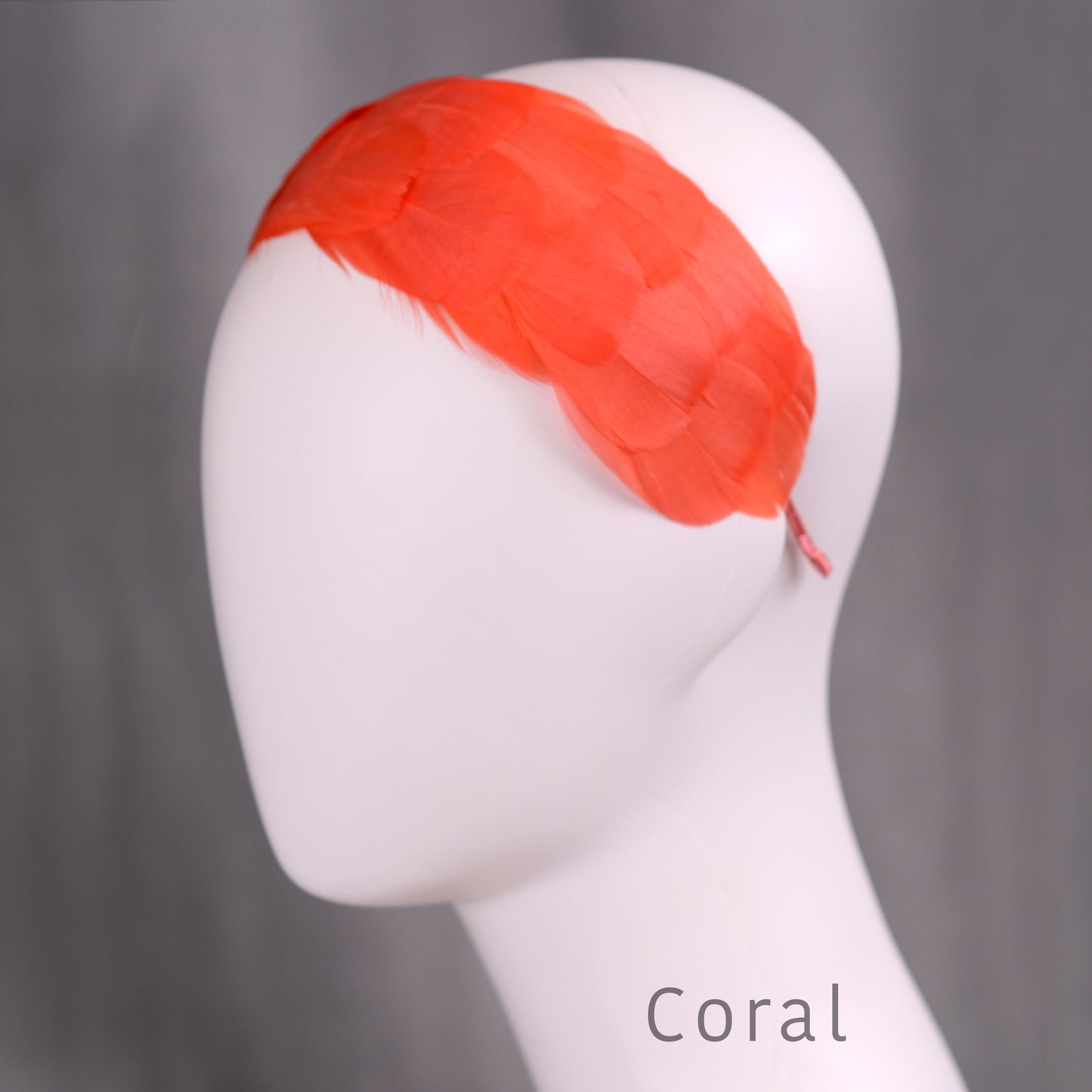 Soft Goose Feather Wide Headband