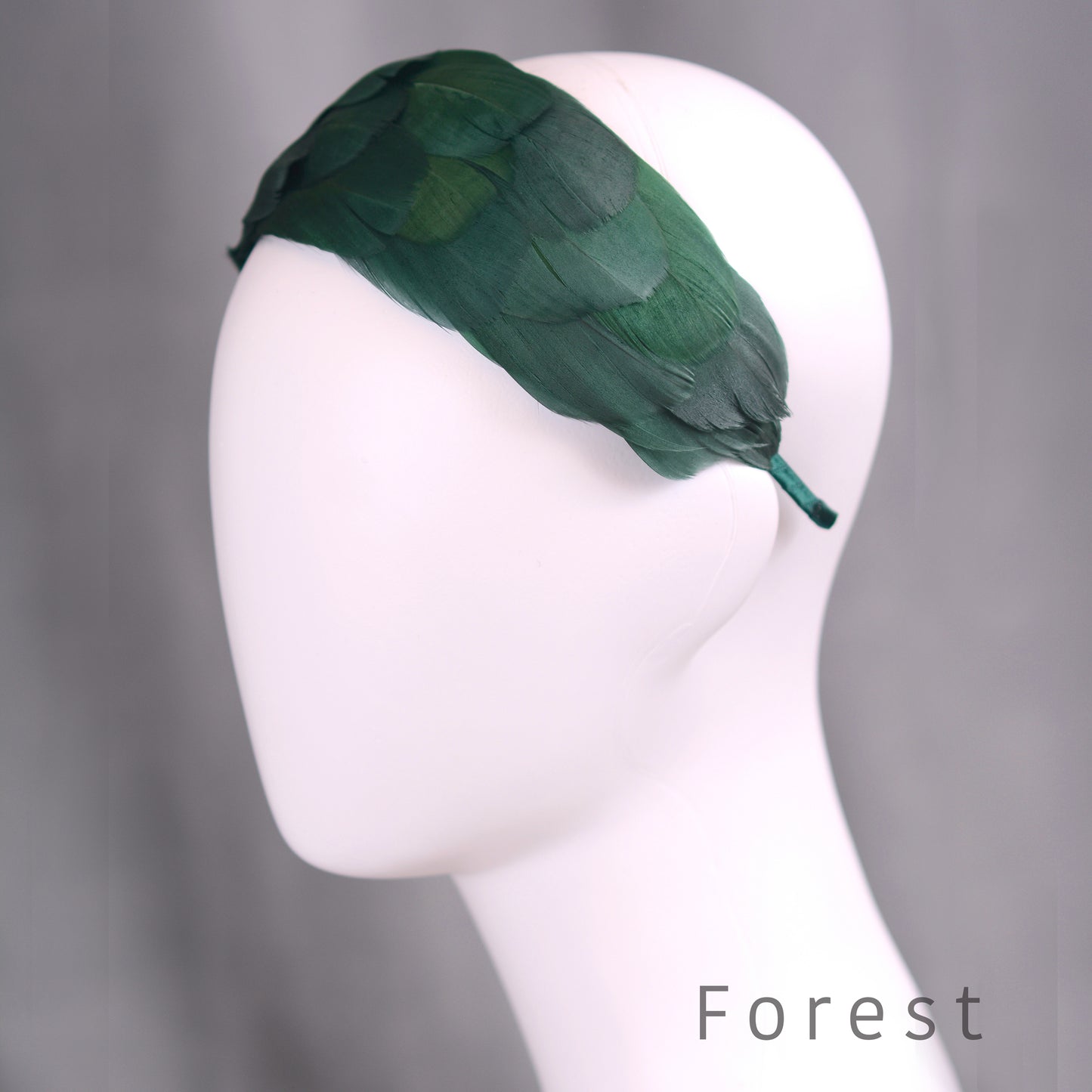 Soft Goose Feather Wide Headband