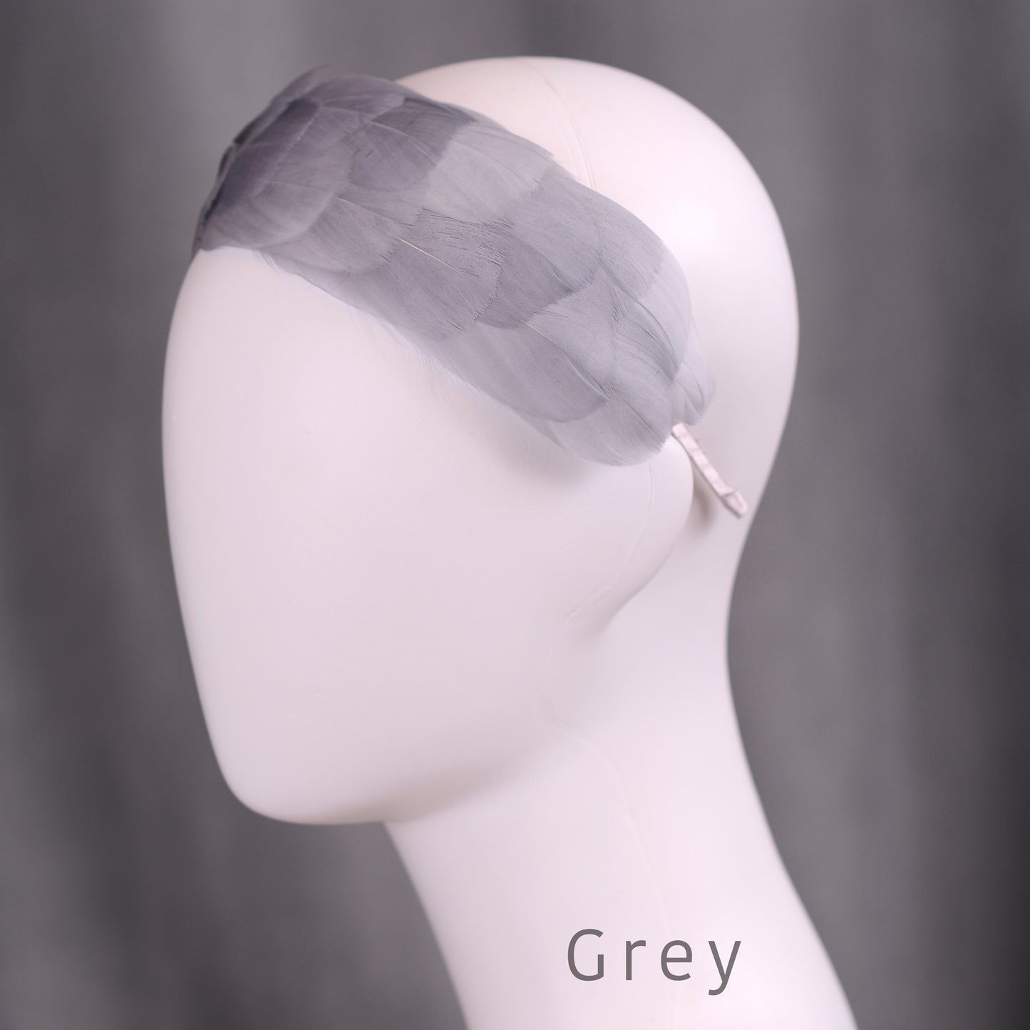 Soft Goose Feather Wide Headband