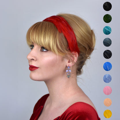 Delicate Feather Headband Aliceband