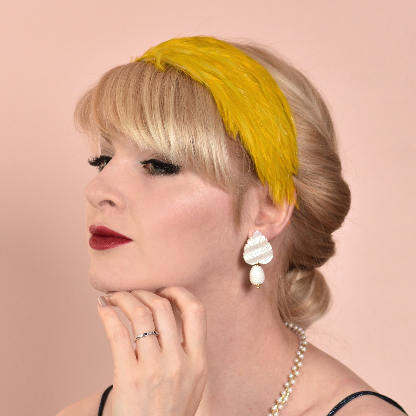 Delicate Feather Headband Aliceband
