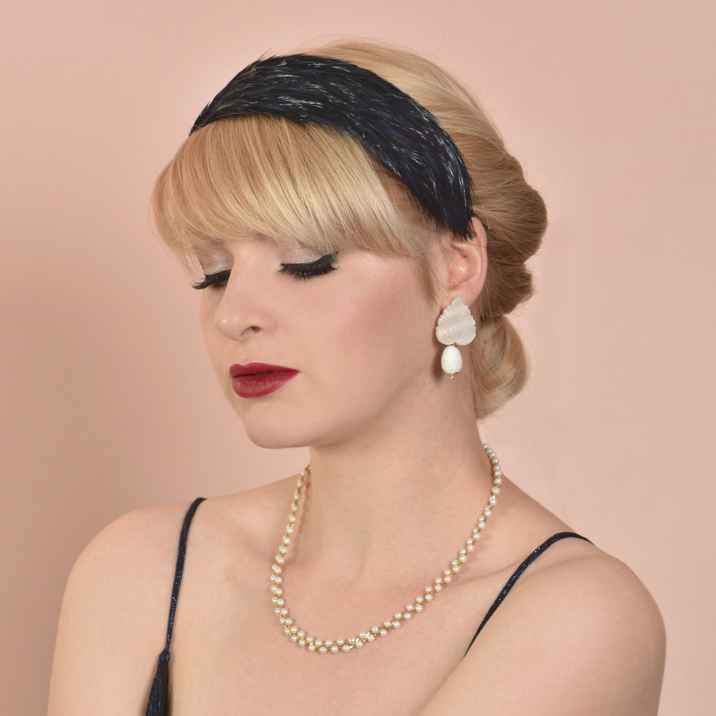 Delicate Feather Headband Aliceband