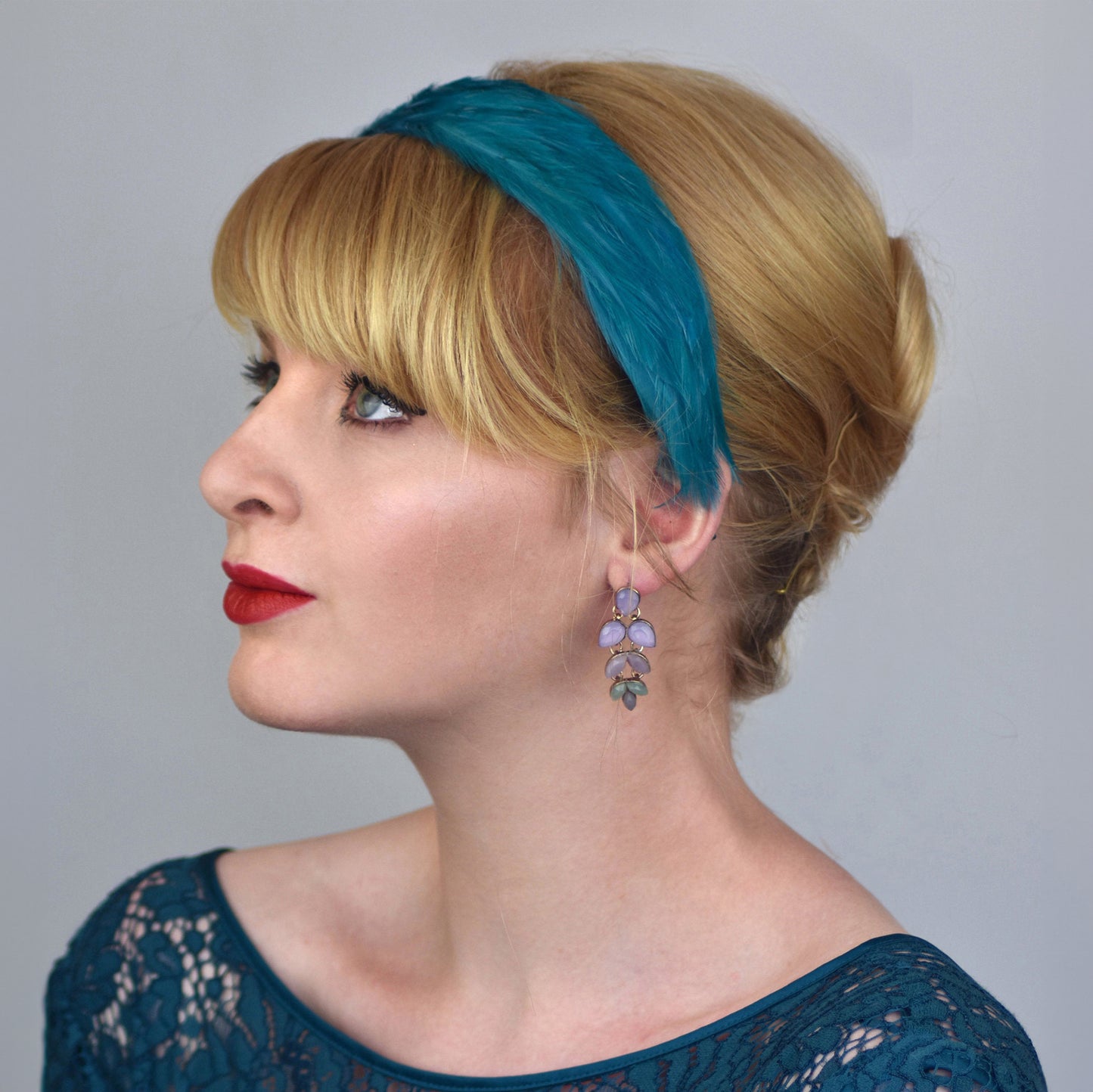 Delicate Feather Headband Aliceband
