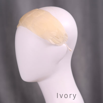 Soft Goose Feather Wide Headband