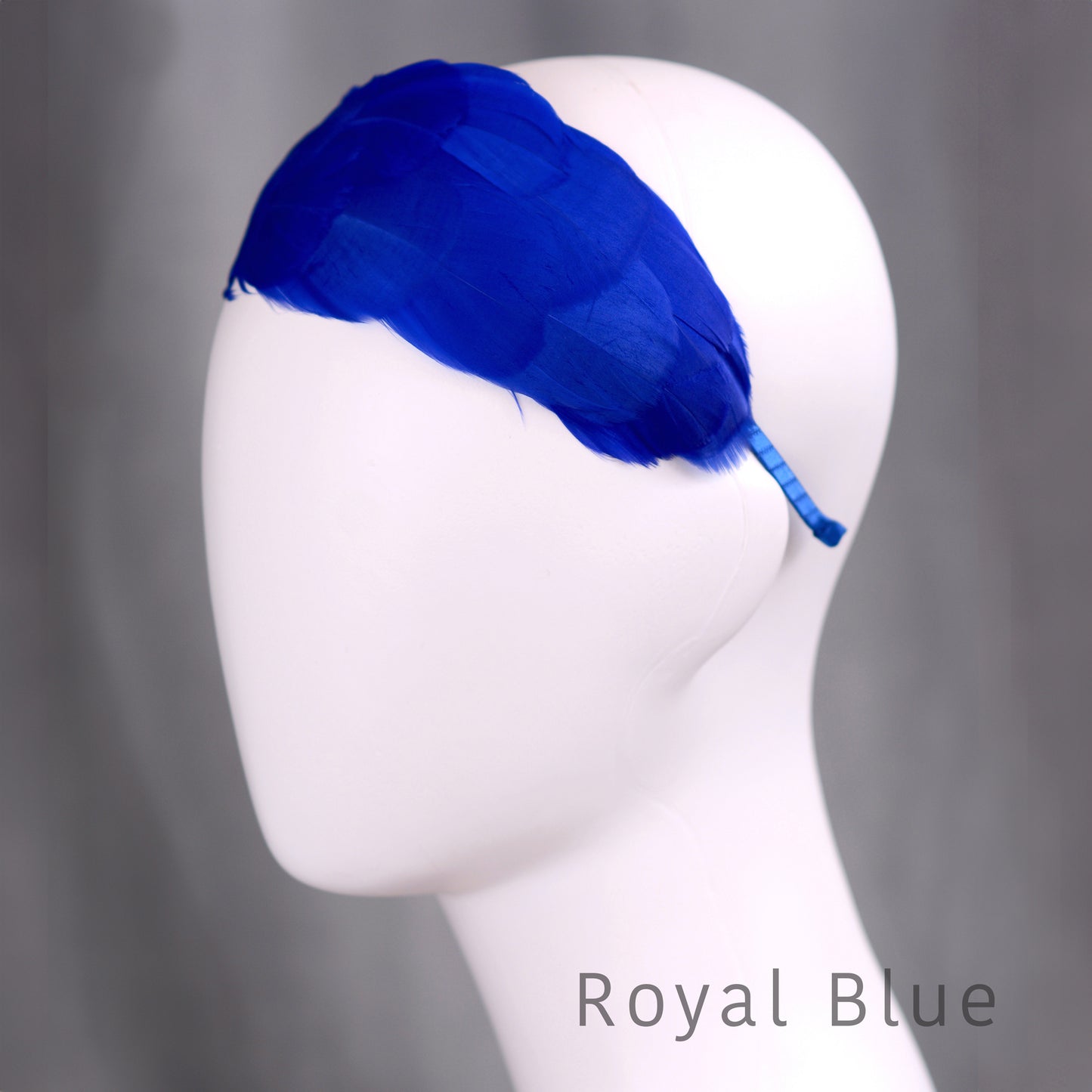 Soft Goose Feather Wide Headband