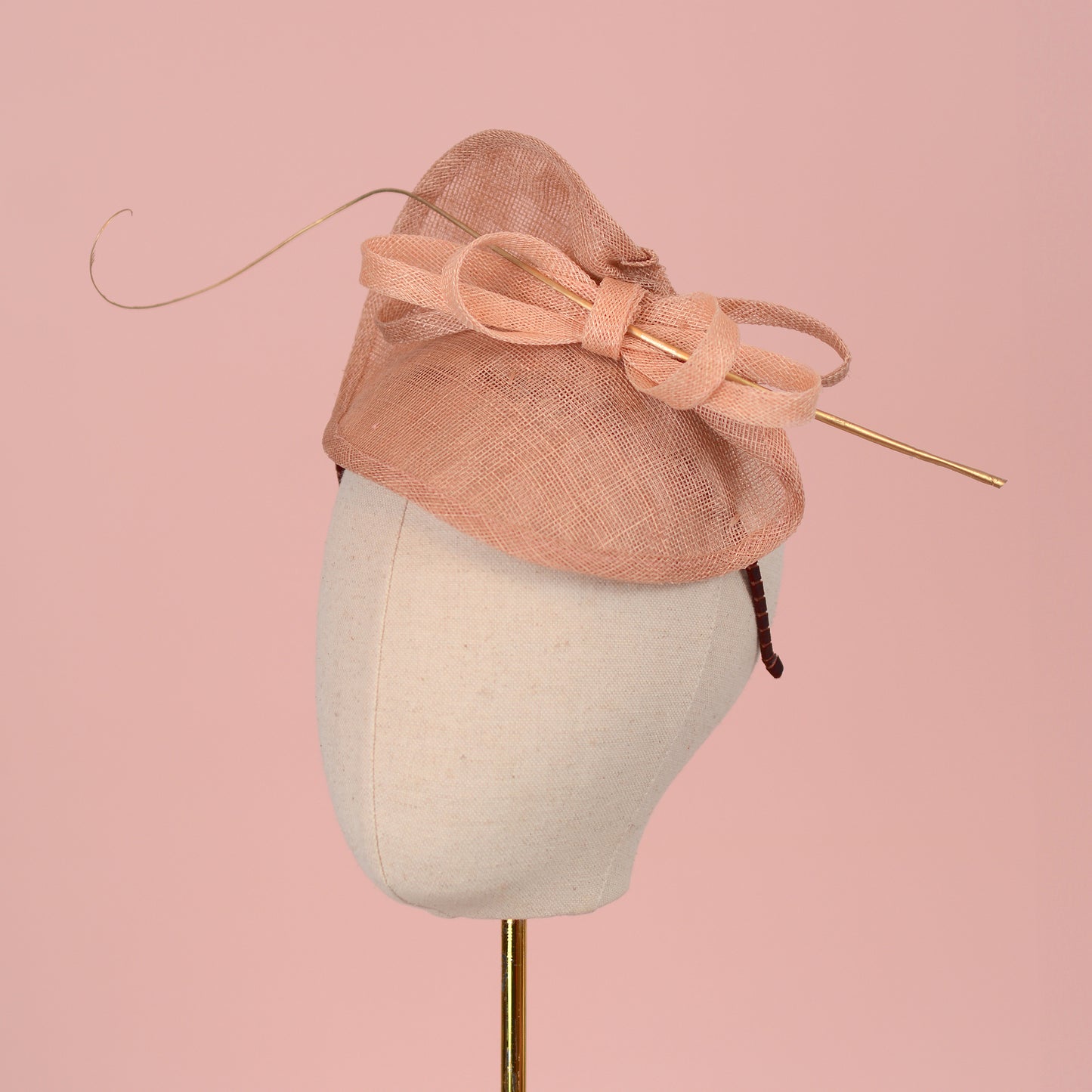 Hatinator in Blush Pink and Gold