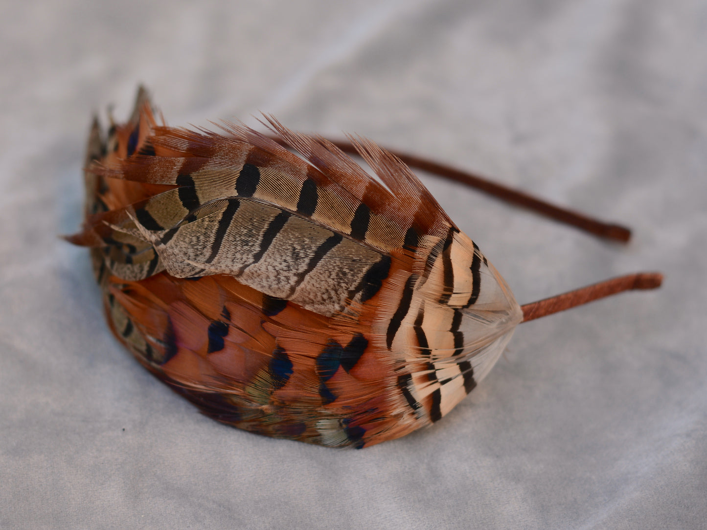 Pheasant Feather Fascinator Headband No.017