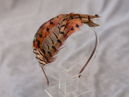 Pheasant Feather Fascinator Headband No.017