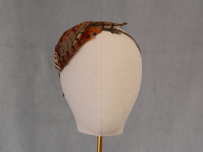 Pheasant Feather Fascinator Headband No.017