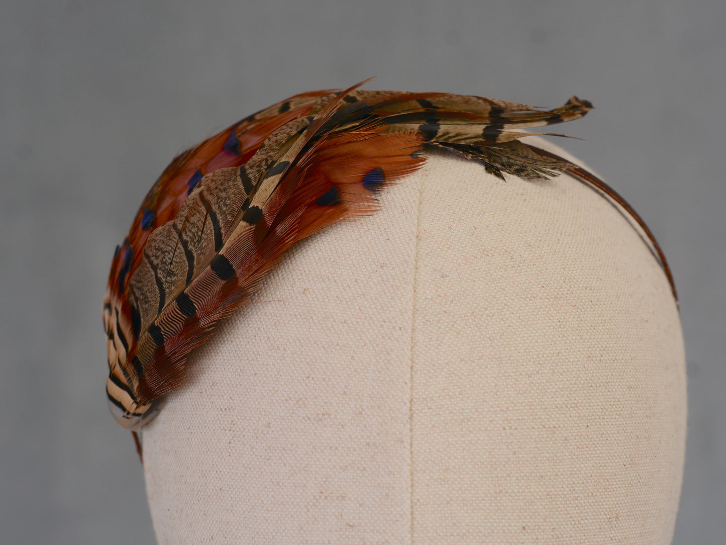 Pheasant Feather Fascinator Headband No.017