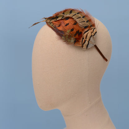 Pheasant Feather Fascinator Headband No.017