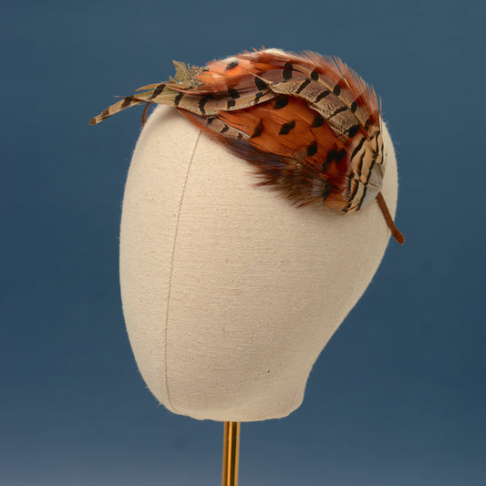 Pheasant Feather Fascinator Headband No.017