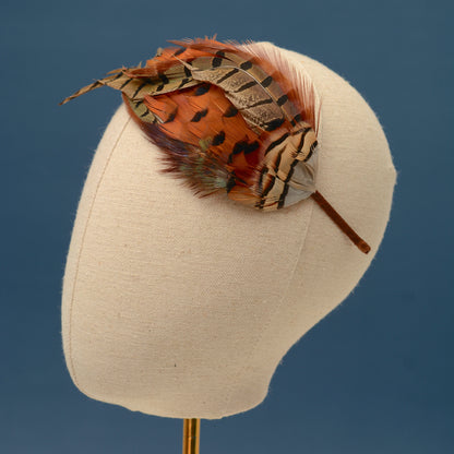 Pheasant Feather Fascinator Headband No.017