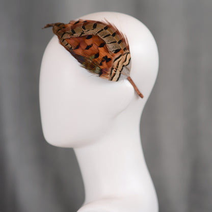 Pheasant Feather Fascinator Headband No.017