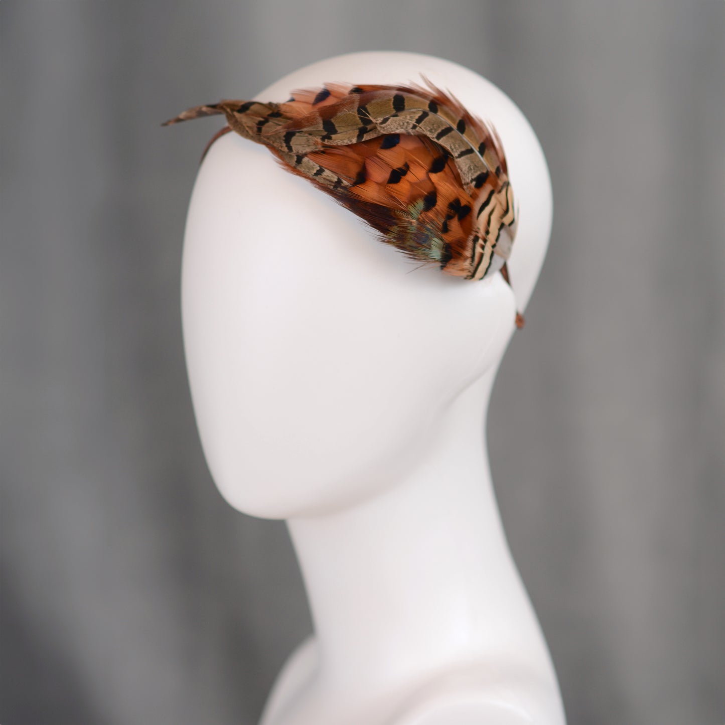 Pheasant Feather Fascinator Headband No.017