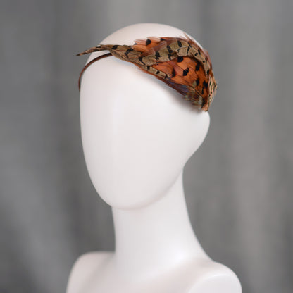 Pheasant Feather Fascinator Headband No.017