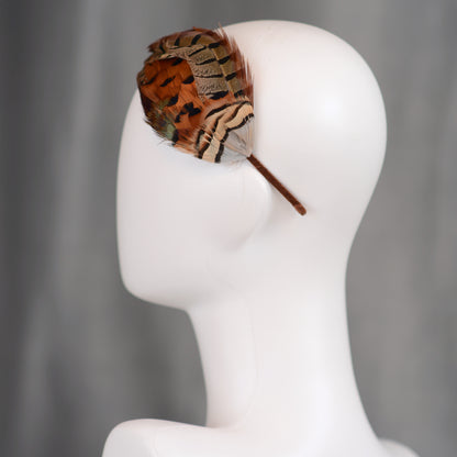 Pheasant Feather Fascinator Headband No.017