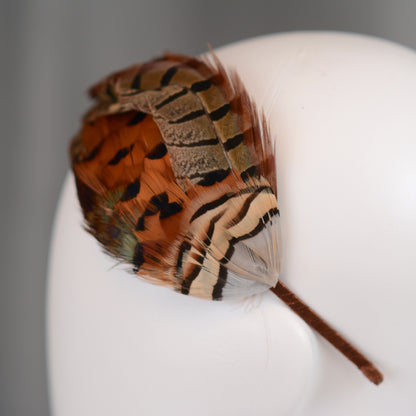 Pheasant Feather Fascinator Headband No.017