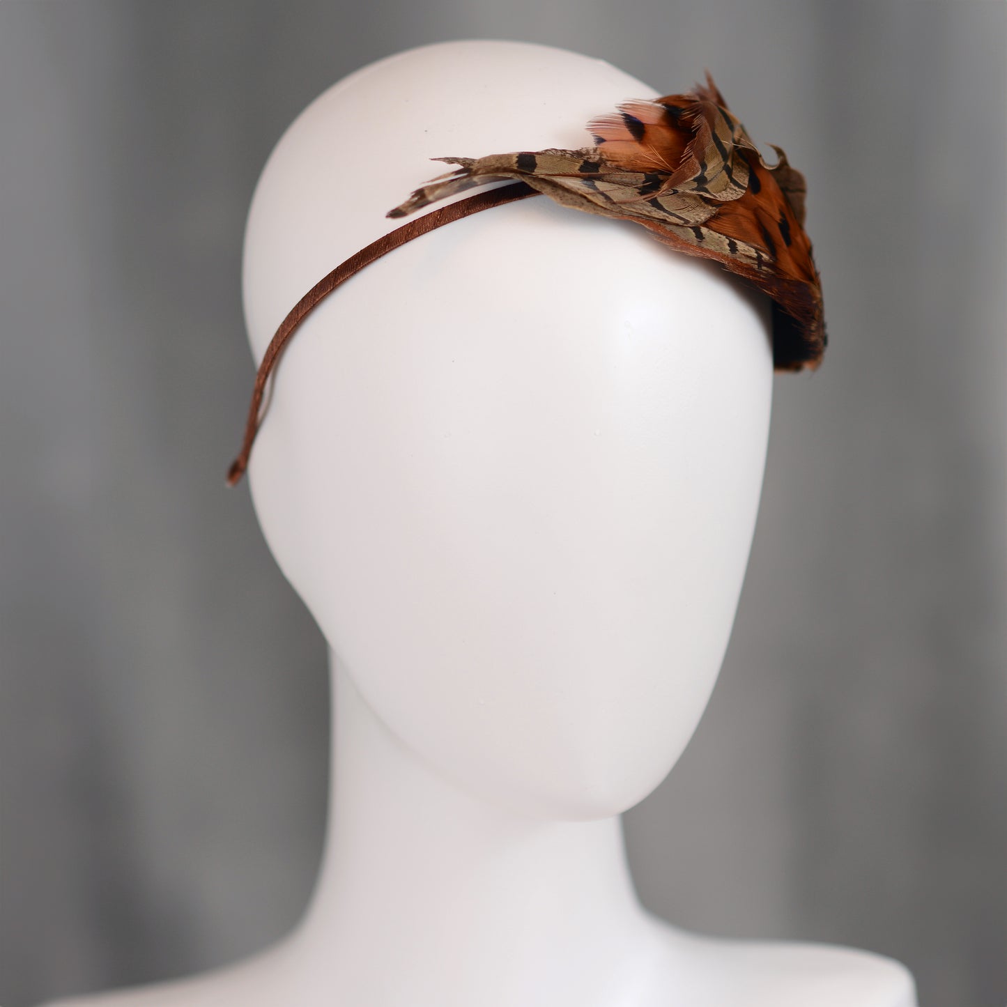 Pheasant Feather Fascinator Headband No.017
