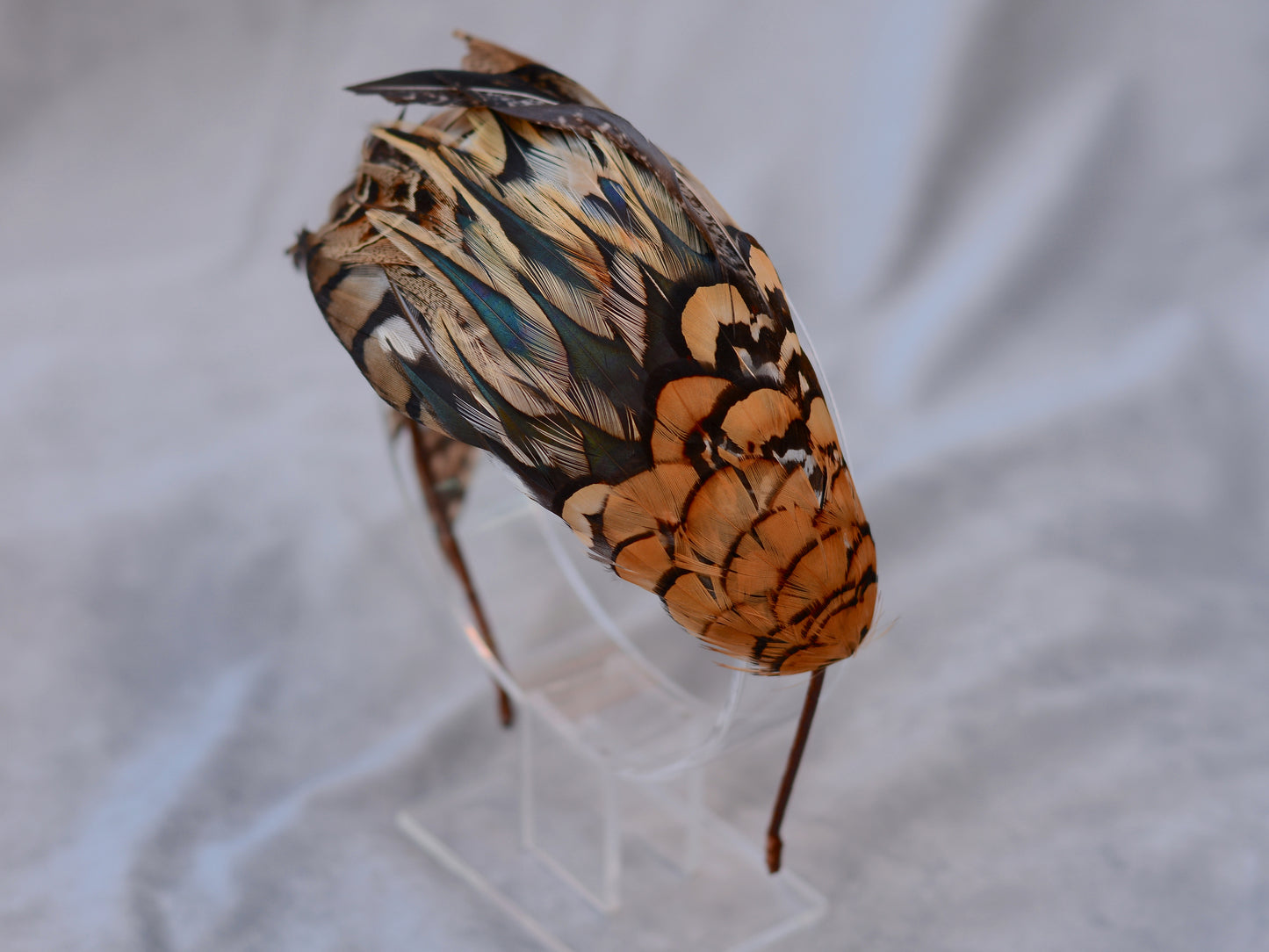 Pheasant Feather Headpiece No.019 - Feather Fascinator