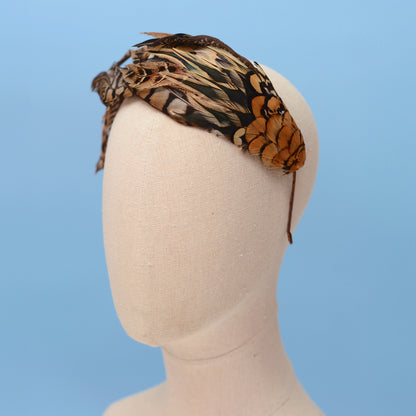 Pheasant Feather Headpiece No.019 - Feather Fascinator
