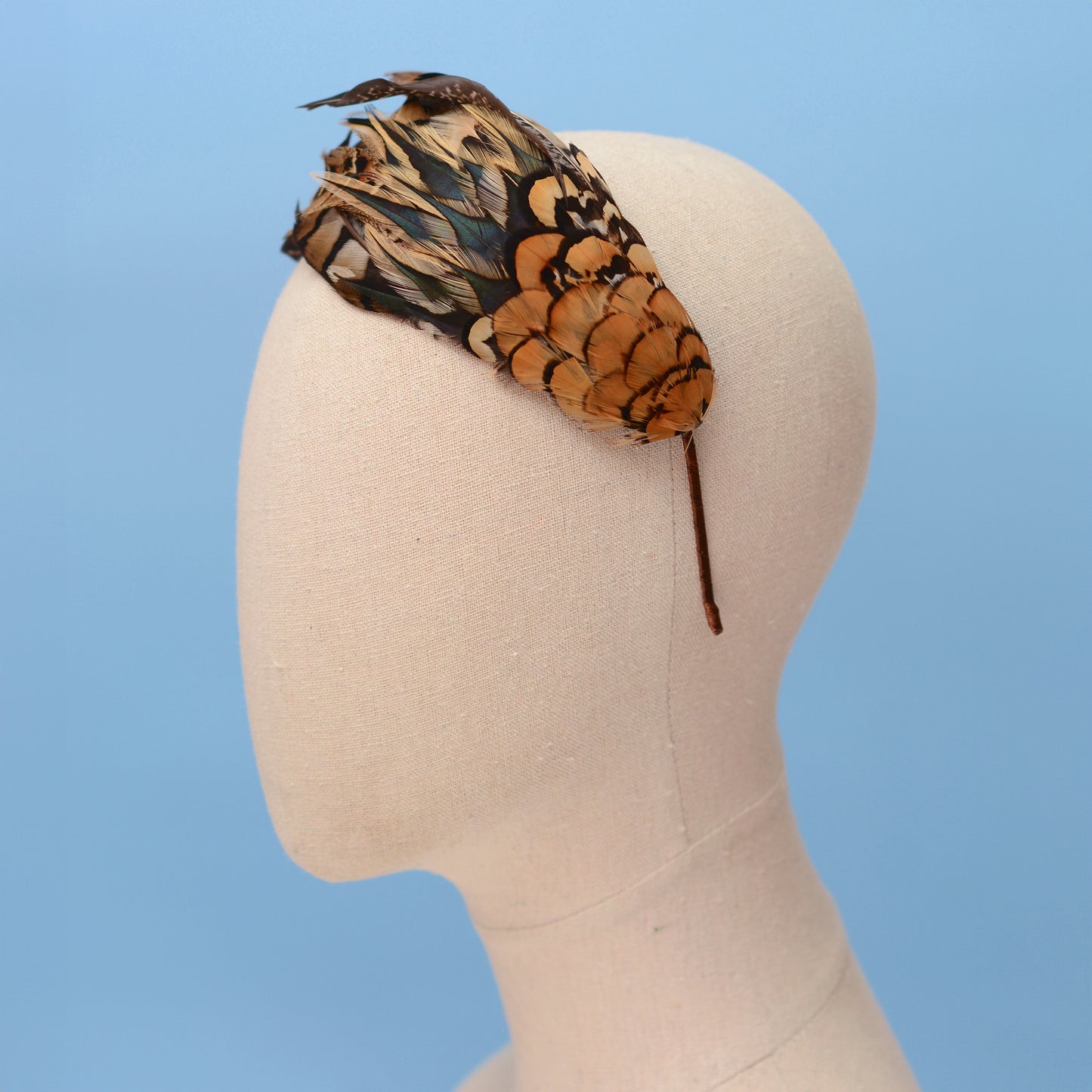 Pheasant Feather Headpiece No.019 - Feather Fascinator