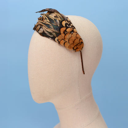 Pheasant Feather Headpiece No.019 - Feather Fascinator