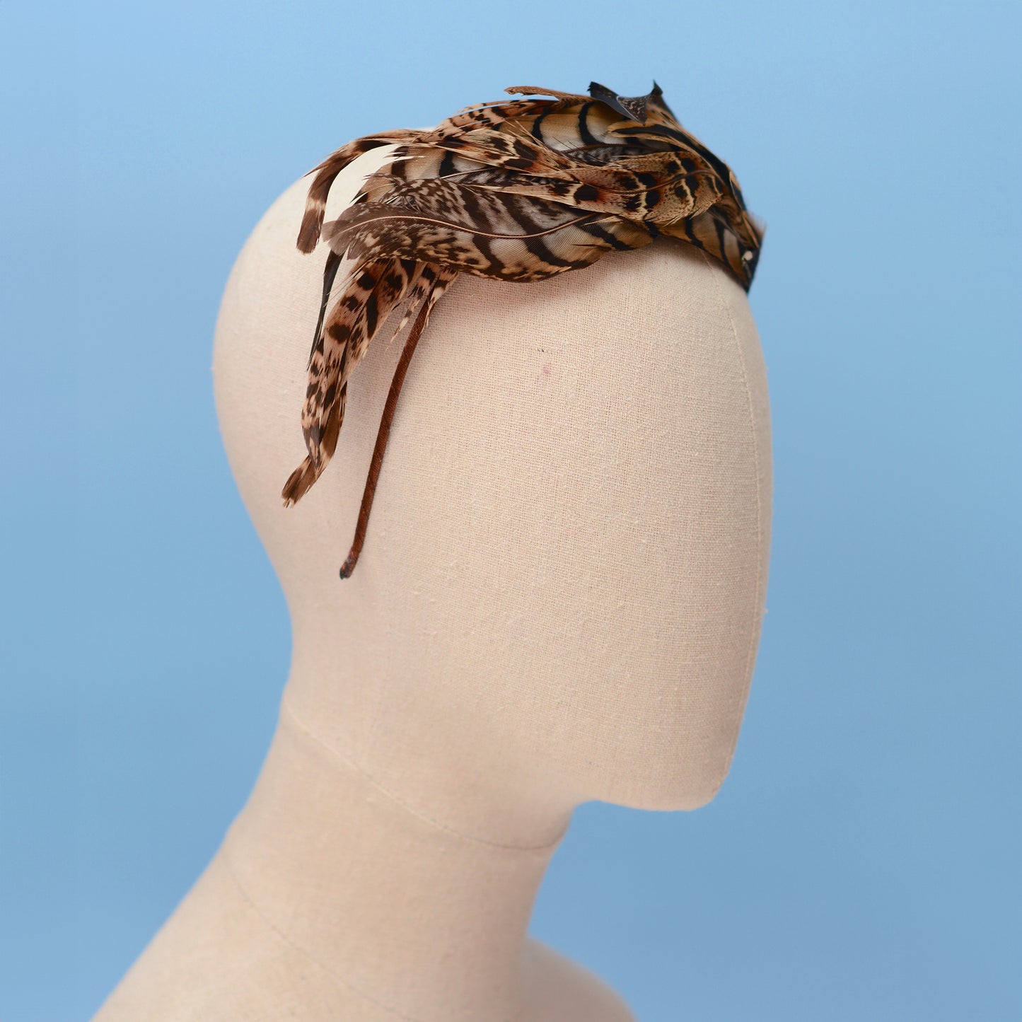 Pheasant Feather Headpiece No.019 - Feather Fascinator