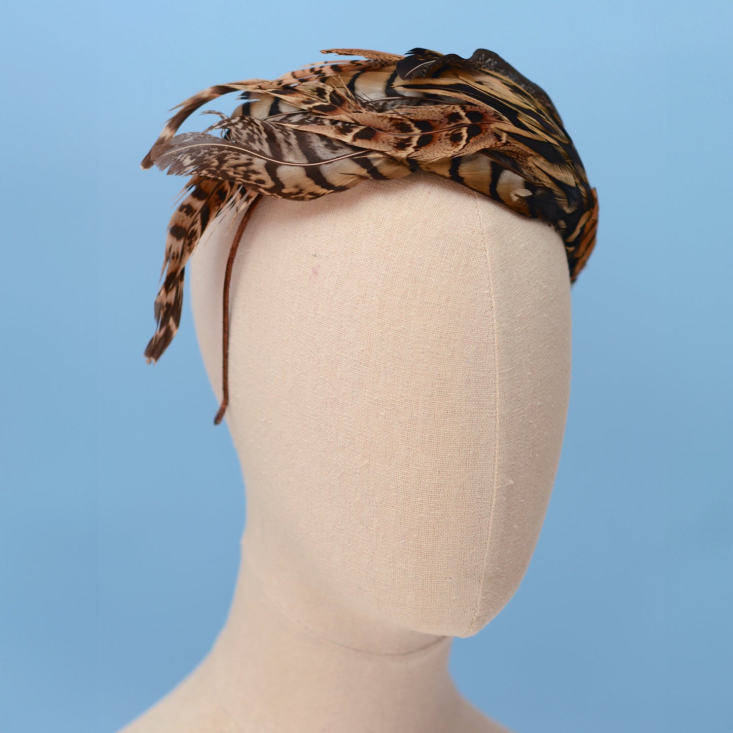 Pheasant Feather Headpiece No.019 - Feather Fascinator
