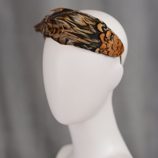Pheasant Feather Headpiece No.019 - Feather Fascinator
