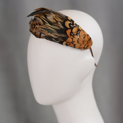 Pheasant Feather Headpiece No.019 - Feather Fascinator