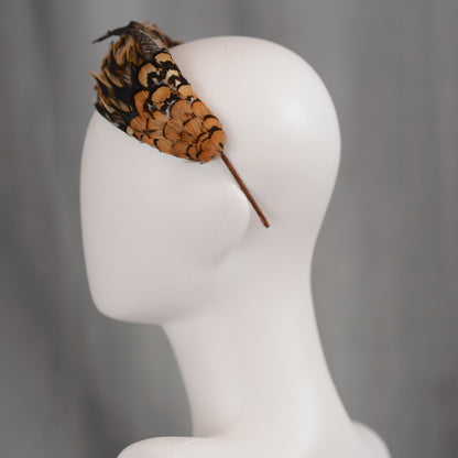 Pheasant Feather Headpiece No.019 - Feather Fascinator