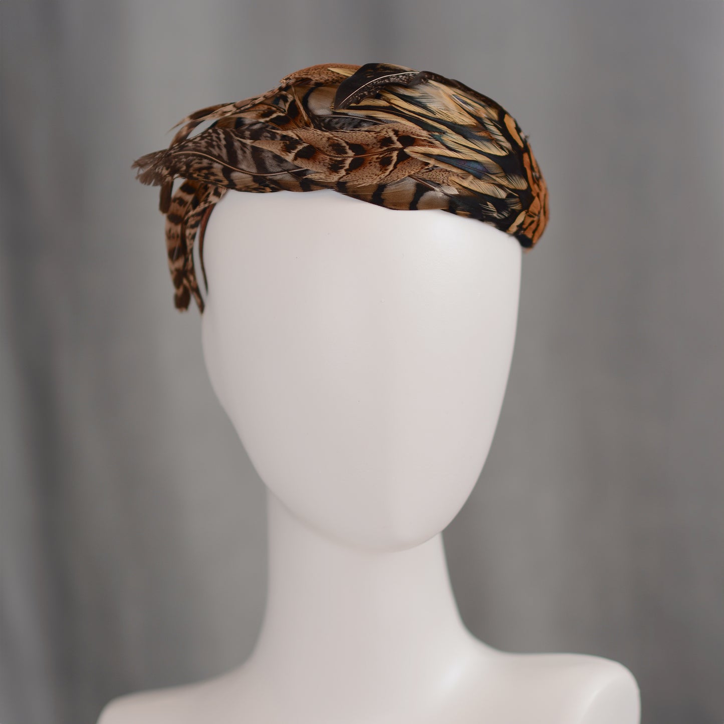 Pheasant Feather Headpiece No.019 - Feather Fascinator