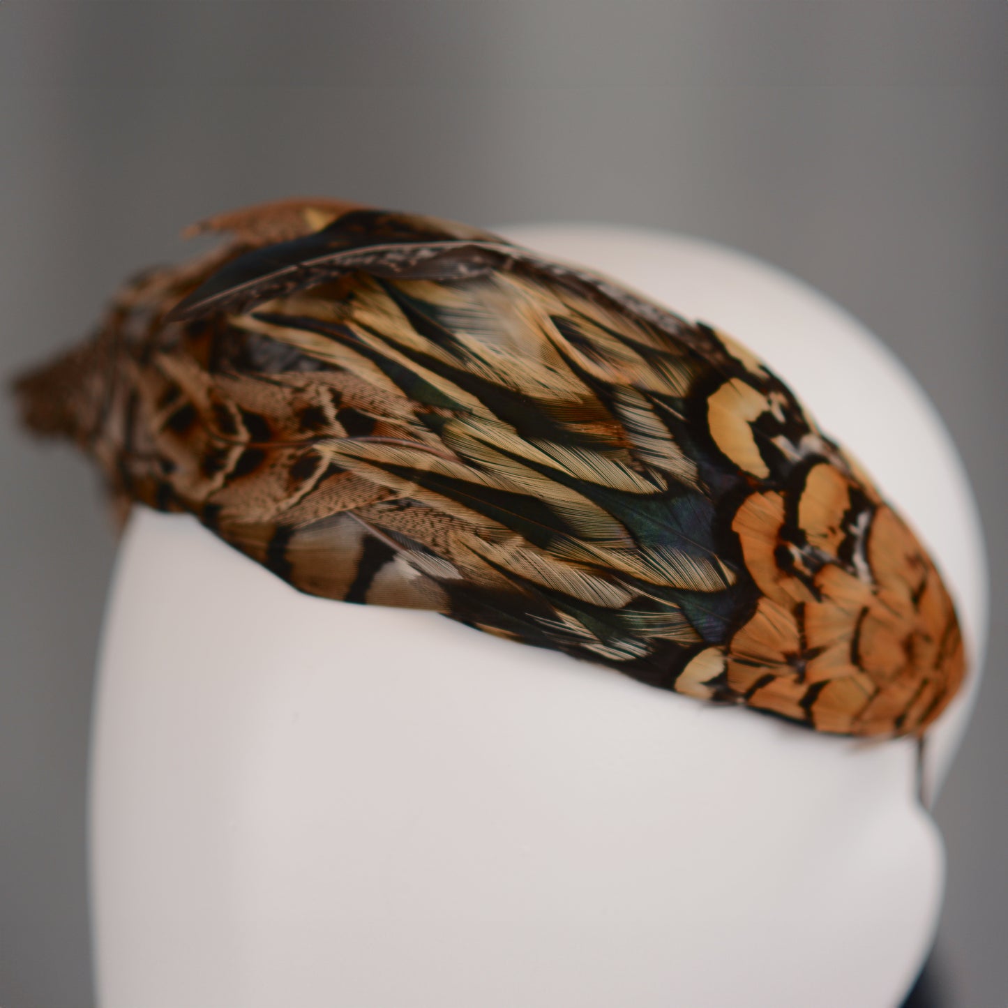Pheasant Feather Headpiece No.019 - Feather Fascinator