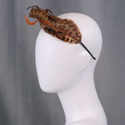 Pheasant Feather Headband No.022