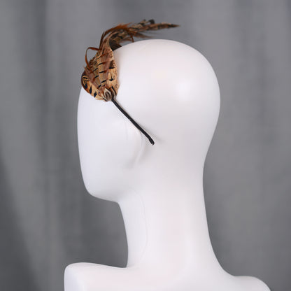 Pheasant Feather Headband No.022