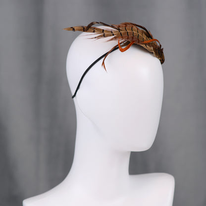 Pheasant Feather Headband No.022